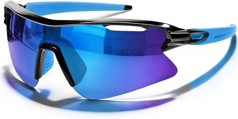 SEKKAF Polarized Sports Sunglasses for Men Women and Youth, UV400 Protection Ideal for Cycling Baseball Fishing Golf Running in Saudi Arabia
