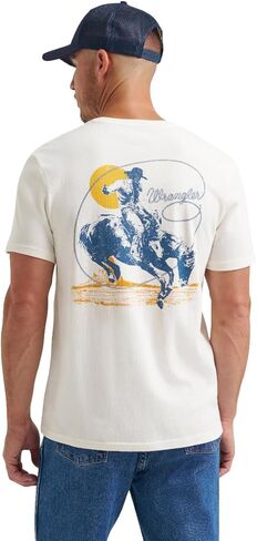 تي شيرت Wrangler Whisper White Rope للرجال in Saudi Arabia