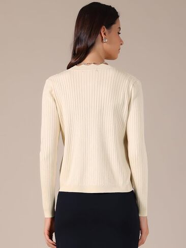 Allegra K Women's Lightweight Cardigan Open Front Casual Long Sleeve Button Down Knit Summer Fall Cardigans 2025 in Saudi Arabia