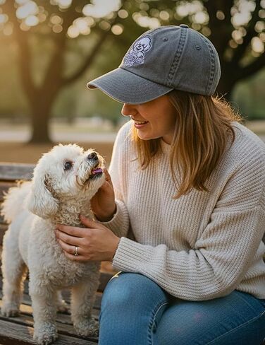 InnoBeta Bichon Frise Mom Gifts Hat for Women, Bichon Frise Gifts for Christmas, Birthday, Adjustable Embroidered Baseball Cap in Saudi Arabia