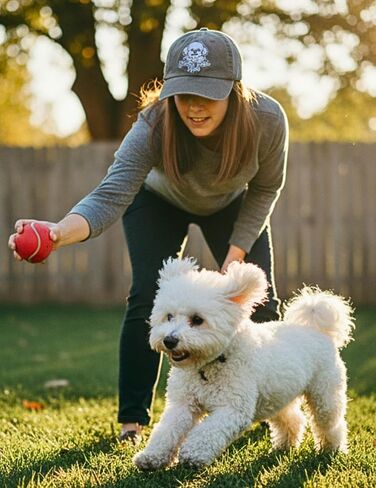 InnoBeta Bichon Frise Mom Gifts Hat for Women, Bichon Frise Gifts for Christmas, Birthday, Adjustable Embroidered Baseball Cap in Saudi Arabia