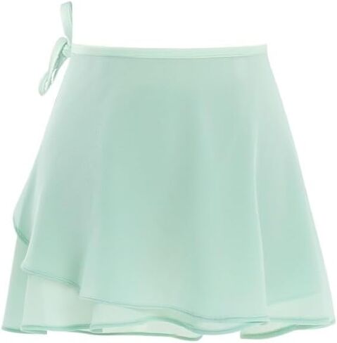 Women's Ballet Wrap Skirt Chiffon Dance Wrap Skirt with Adjustable Waist Tie Breathable Ballet Skirts in Saudi Arabia