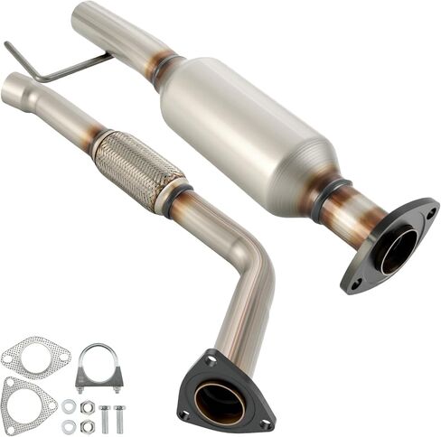 Prolenz Catalytic Converter Industrial Grade Stainless Steel Replacement for 2013-2019 Pathfinder 3.5L Flex Pipe & Catalytic Converter Replace # 15H41189 1Pcs ​(EPA Compliant) OEM Design in Kuwait
