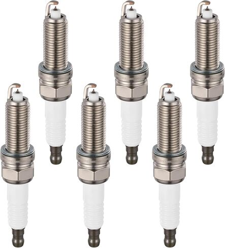 6441 Iridium Spark Plugs 8 Pack - Compatible with Jeep Grand Cherokee Commander Compatible with Dodge Ram 1500 2500 3500 Durango Dakota B1500 B2500 B3500, X5 550i 750i - Replaces ZFR6FIX-11 in Saudi Arabia