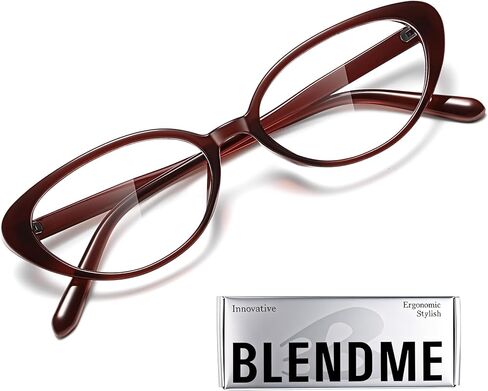 BLENDME Ultralight Small Cat Eye Blue Light Blocking Glasses for Woman Computer Gaming Office in Saudi Arabia