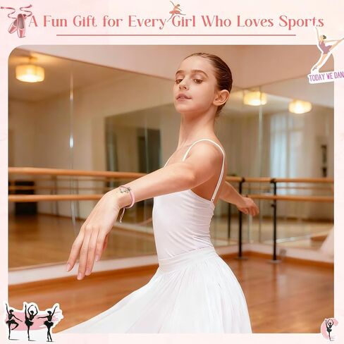 CEELGON Dance Gifts Set for Girls Jewelry Box & Stickers Team Player Sports Accessories Stuff Coach Senior Night Birthday Gifts Essentials for Women Teen Girls (Dance) in Saudi Arabia