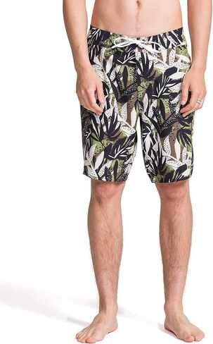 Volcom Men's Standard Lido Solid 16" Swim Surf Trunk, Mysto Green in Saudi Arabia