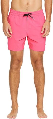 Volcom Men's Standard Lido Solid 16" Swim Surf Trunk, Mysto Green in Saudi Arabia