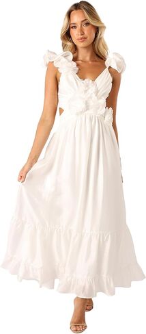 Petal & Pup Womens Josey Midi Dress in Saudi Arabia