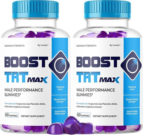 (عبوتان) Boost TRT Max - علكات Boost TRT Max الرسمية للرجال تركيبة طبيعية متقدمة، علكات BoostTRT Max الذكور لتحقيق أقصى قدر من الأداء والدعم للصحة العامة، معزز TRT Max لمدة شهرين in Kuwait