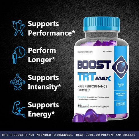 (عبوتان) Boost TRT Max - علكات Boost TRT Max الرسمية للرجال تركيبة طبيعية متقدمة، علكات BoostTRT Max الذكور لتحقيق أقصى قدر من الأداء والدعم للصحة العامة، معزز TRT Max لمدة شهرين in Kuwait