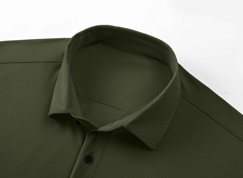Dokotoo Men Mens Muscle Fit Casual Dress Shirts Short Sleeve Wrinkle-Free Button Down Shirt in Saudi Arabia