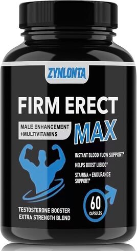 مكمل تعزيز الذكور من ZYNLONTA - مكمل متعدد الفيتامينات لتكبير الحجم وزيادة الحجم والمحيط وتدفق الدم - الحفاظ على القيادة والحيوية والقدرة على التحمل - 60 كبسولة in Kuwait