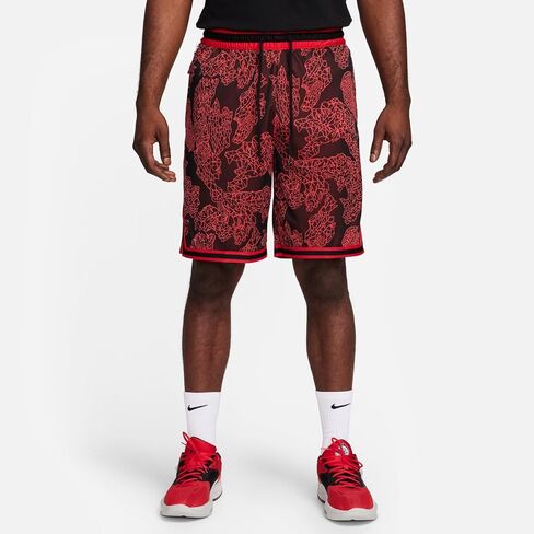 Nike Men's Dri Fit DNA Basketball Shorts L Black/Red in Saudi Arabia