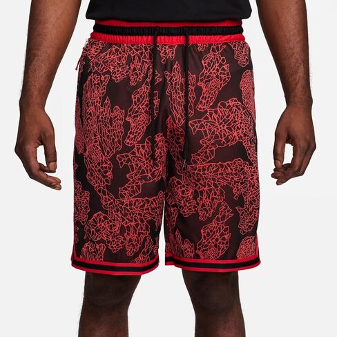 Nike Men's Dri Fit DNA Basketball Shorts L Black/Red in Saudi Arabia