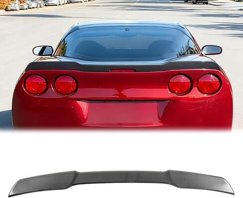 Carbon Fiber Rear Spoiler Wing Compatible with Chevy Corvette C5 1997-2004 in Kuwait