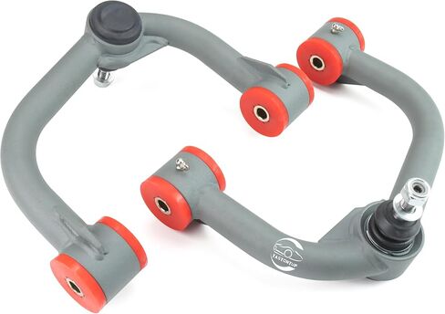 Front Upper Control Arms w/Ball Joint for 2004-2020 Ford F150 2WD 4WD, 2-4" Lift Tubular Suspension Control Arm, Replacement OEM Factory Suspension Arms, Wrinkle Gray in Kuwait