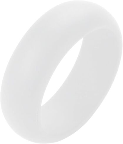 2 Pack-Her King His Queen/Pinky Promise/Sun & Moon Couple Rings Set 8mm Breathable Silicone Rubber Dome Comfort Fit Wedding Band Promise Engagement Rings,Size 6-12 in Saudi Arabia