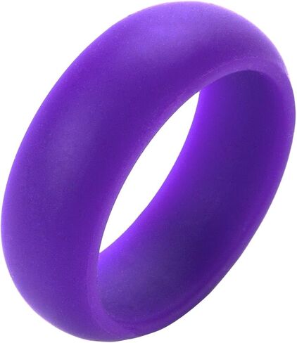 2 Pack-Her King His Queen/Pinky Promise/Sun & Moon Couple Rings Set 8mm Breathable Silicone Rubber Dome Comfort Fit Wedding Band Promise Engagement Rings,Size 6-12 in Saudi Arabia