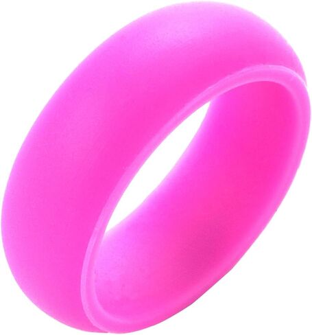 2 Pack-Her King His Queen/Pinky Promise/Sun & Moon Couple Rings Set 8mm Breathable Silicone Rubber Dome Comfort Fit Wedding Band Promise Engagement Rings,Size 6-12 in Saudi Arabia