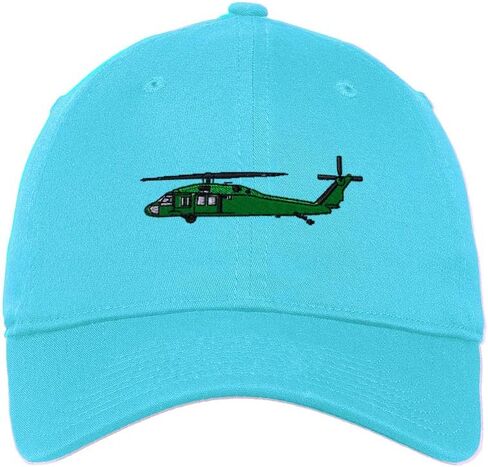 Soft Baseball Cap Airplane Uh-6 Blackhawk Embroidery Cotton Dad Hats for Men & Women in Saudi Arabia
