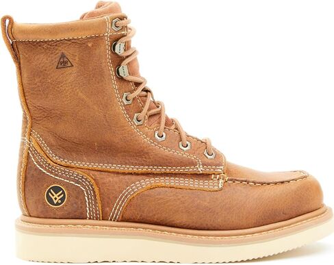 Hawx Work Gear Men's 8" Wedge Work Boot Soft Toe Brown 12 EE US in Kuwait