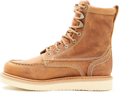 Hawx Work Gear Men's 8" Wedge Work Boot Soft Toe Brown 12 EE US in Kuwait