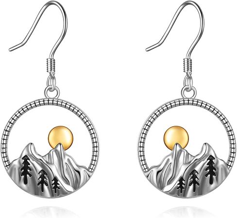 Mustard Seed Earrings Sterling Silver Heart Mustard Seed Dangle Drop Earrings Mustard Seed Jewelry for Women Christian gift in Kuwait