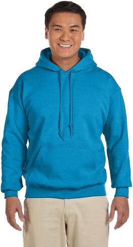 Product of Brand Gildan Adult Heavy Blend 8 oz, 50/50 Hood - Sapphire - 3XL - (Instant Savings of 5% & More) in Saudi Arabia