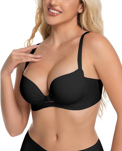 Waitgirl Push Up Bra for Small Breasts Wireless Padded Lift Support Bralettes Comfort T-Shirt Bra Add One Cup in Saudi Arabia