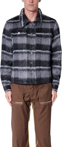 mnml Men's Brushed Flannel Jacket in Saudi Arabia