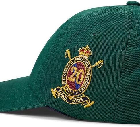 POLO RALPH LAUREN Mens Big Pony 20th Anniversary Ball Cap Green in Saudi Arabia