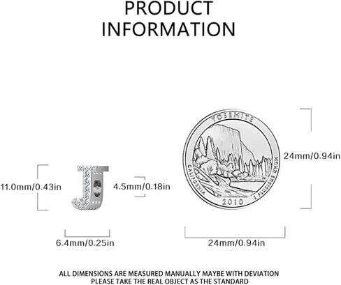 Aurevella Letter Charms 925 Sterling Silver Charms A-Z For Bracelets and Necklaces Initials Beaded Gifts For Women in Saudi Arabia