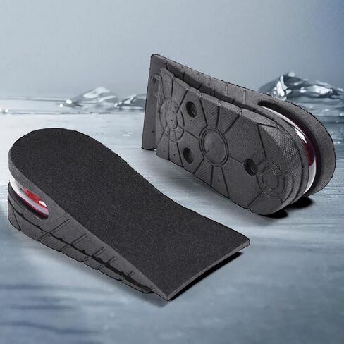 Height Increase Insoles, Universal Non-Slip Air Up Shoe Lifts Half Shoe Inserts, Variable Height Increasing Taller Shoes with Air Cushion for Women and Men, 1 Pair in Saudi Arabia