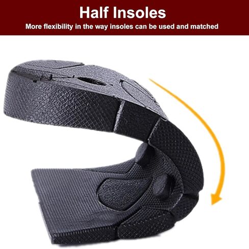 Height Increase Insoles, Universal Non-Slip Air Up Shoe Lifts Half Shoe Inserts, Variable Height Increasing Taller Shoes with Air Cushion for Women and Men, 1 Pair in Saudi Arabia