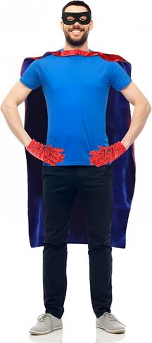 Geyoga Spider Cape Set for Adult Spider Web Gloves and Black Face Mask Suitable for Halloween Masquerade Birthday Costume Party School Homecoming Cosplay Dress and Holiday Costumes in Saudi Arabia