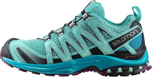 Salomon Women’s XA PRO 3D Trail Running Shoes - Black/Magnet/Fair Aqua - 10 Medium in Saudi Arabia