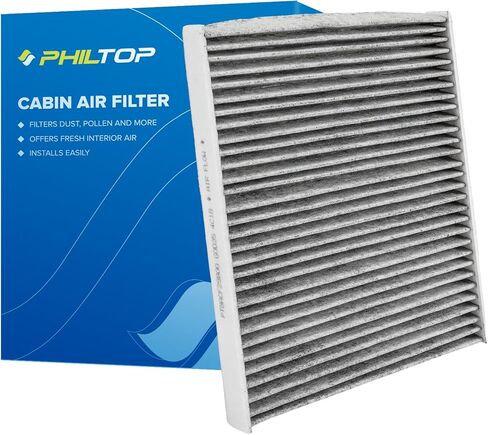 فلتر هواء كابينة PHILTOP، بديل لـ CP681 (1107681-00-A)، الطراز 3 (2017-2021)، الطراز Y(2020-2021)، فلتر كابينة ممتاز ACF067 مع الكربون المنشط in Kuwait