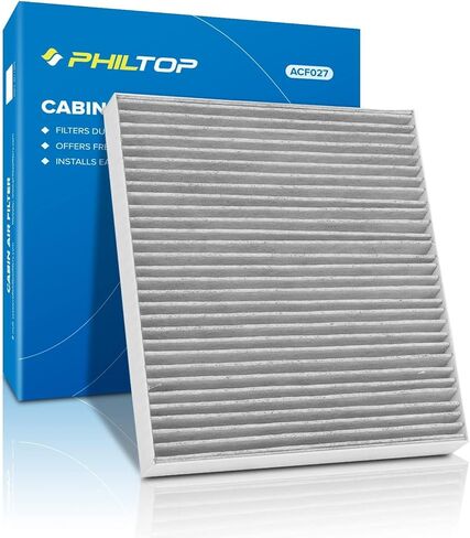 فلتر هواء كابينة PHILTOP، بديل لـ CP681 (1107681-00-A)، الطراز 3 (2017-2021)، الطراز Y(2020-2021)، فلتر كابينة ممتاز ACF067 مع الكربون المنشط in Kuwait