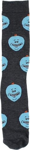 Hyp Rick and Morty Men's Casual Crew Socks, 6-Pack, Size 8-12 in Saudi Arabia