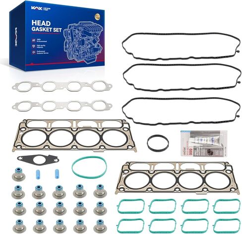 KAX ES72220 4.8L 5.3L Cylinder Head 2004-2013 Sierra 1500 WT& Silverado 1500 WT, 2004-2014 Suburban 1500& Savana 1500, Silverado 1500 Trailblazer Scalade EXT Premium in Saudi Arabia