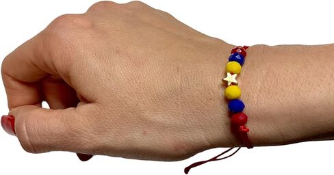 Red Venezuela bracelet in Saudi Arabia