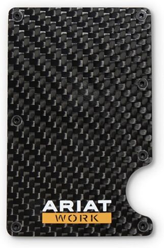 ARIAT Mens Work Wallet Utility Carbon Fiber Black A3401101 in Saudi Arabia
