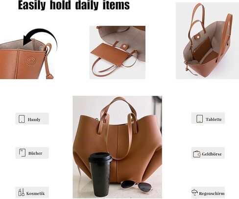 Leather Bag Leather Handbag with Magnetic Closure Genuine Leather Vintage Shoulder Bag for Women in Saudi Arabia