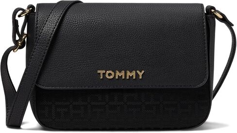 Tommy Hilfiger Alexis II Flap Crossbody Square Monogram Jacquard in Saudi Arabia