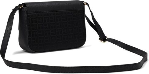 Tommy Hilfiger Alexis II Flap Crossbody Square Monogram Jacquard in Saudi Arabia