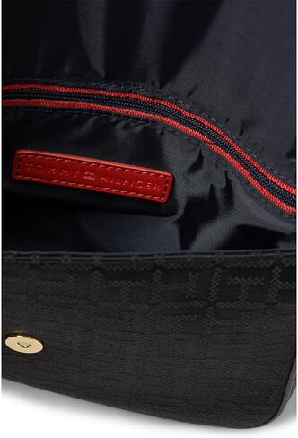 Tommy Hilfiger Alexis II Flap Crossbody Square Monogram Jacquard in Saudi Arabia