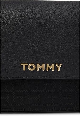 Tommy Hilfiger Alexis II Flap Crossbody Square Monogram Jacquard in Saudi Arabia