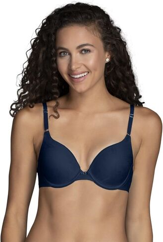 Vanity Fair Womens Ego Boost Add-A-Size Push Up Bra, 38C, Rare Blue Jacquard in Saudi Arabia