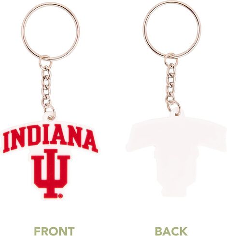 Desert Cactus Indiana University Keychain Hoosiers Bloomington Car Keys Holder (PVC A) in Saudi Arabia